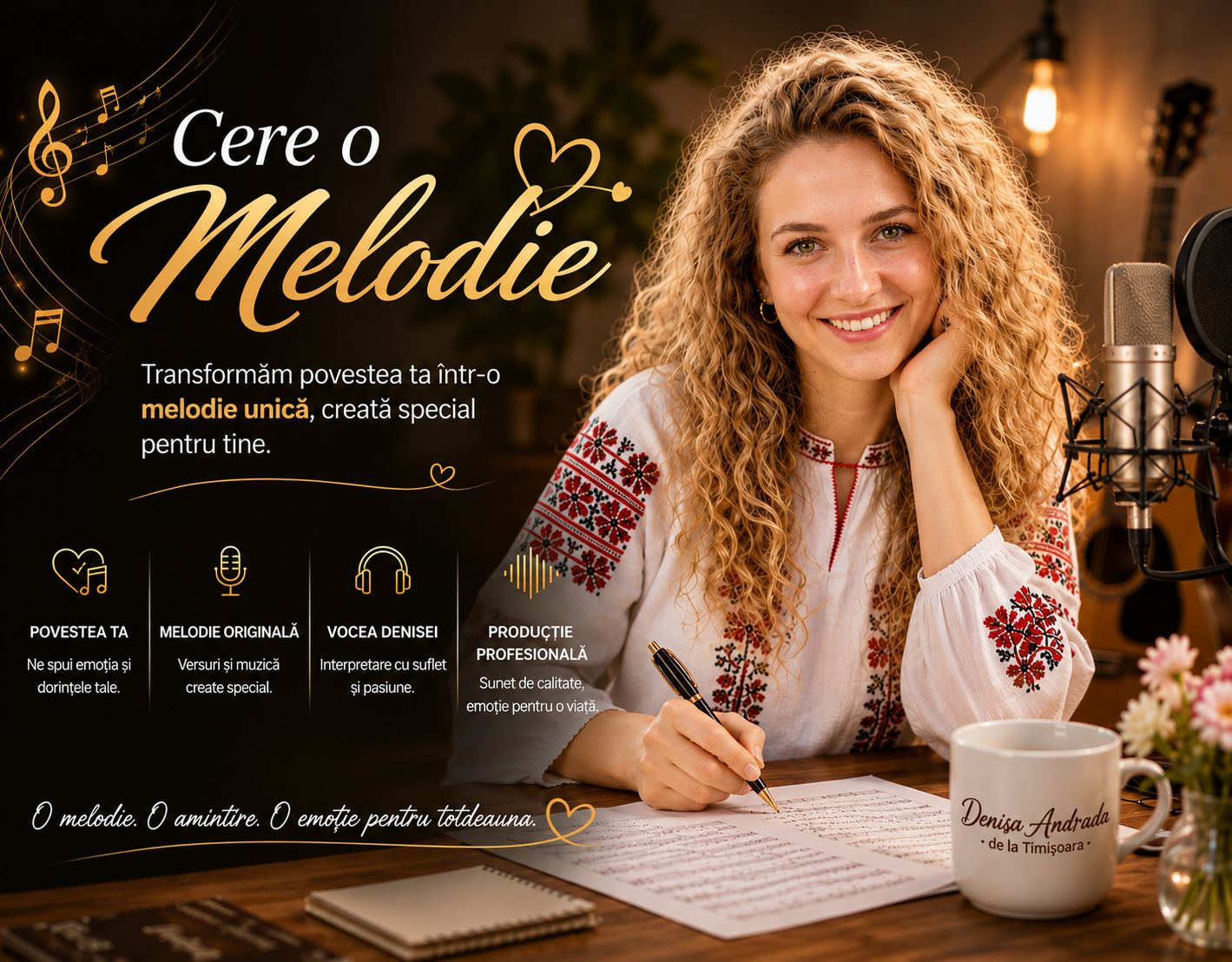 Denisa Andrada dela Timișoara - Cere o Melodie